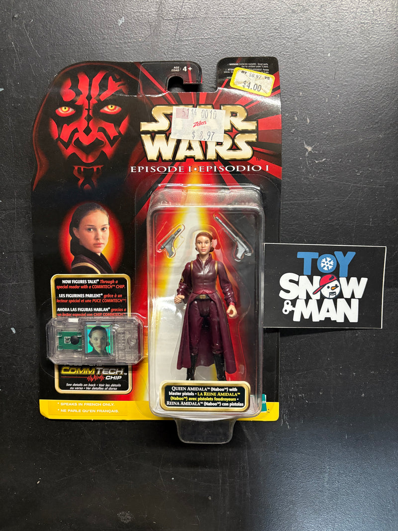 Star Wars Episode I Queen Amidala (Naboo) "speaks in French only" (SubStandard Packaging) - Action & Toy Figures -  Hasbro