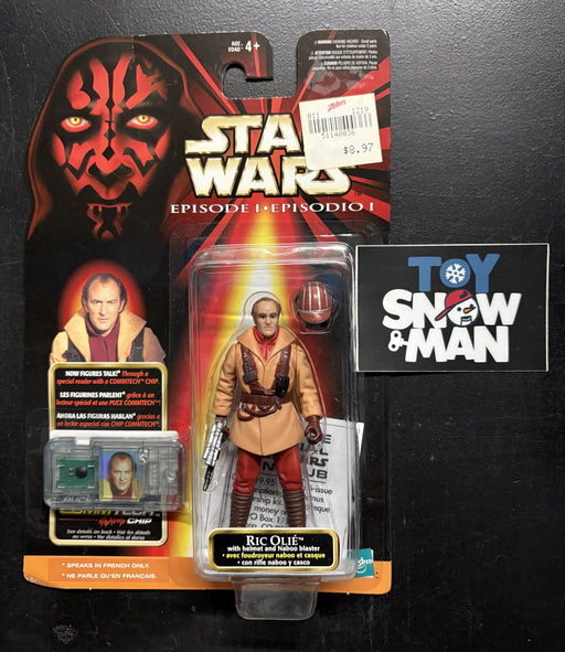 Star Wars Episode I Ric Olié "speaks in French only" - Action & Toy Figures -  Hasbro
