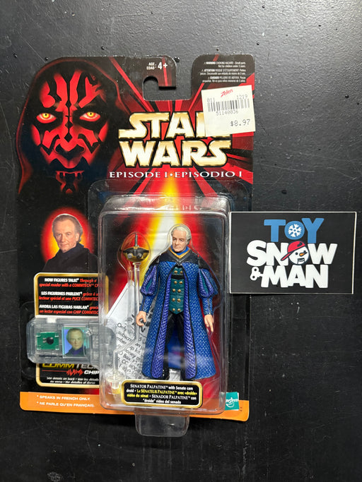 Star Wars Episode I: The Phantom Menace Senator Palpatine "speaks in French only" - Action & Toy Figures -  Hasbro