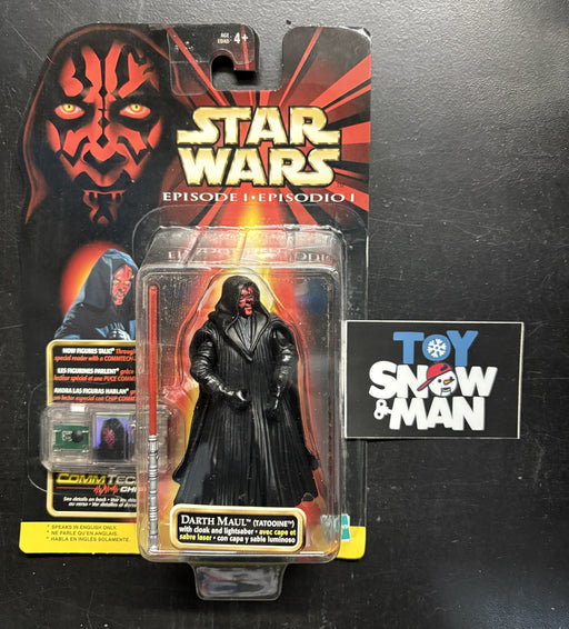 Star Wars Episode I: The Phantom Menace Darth Maul (Tatooine) "speaks in  English only" - Action & Toy Figures -  Hasbro