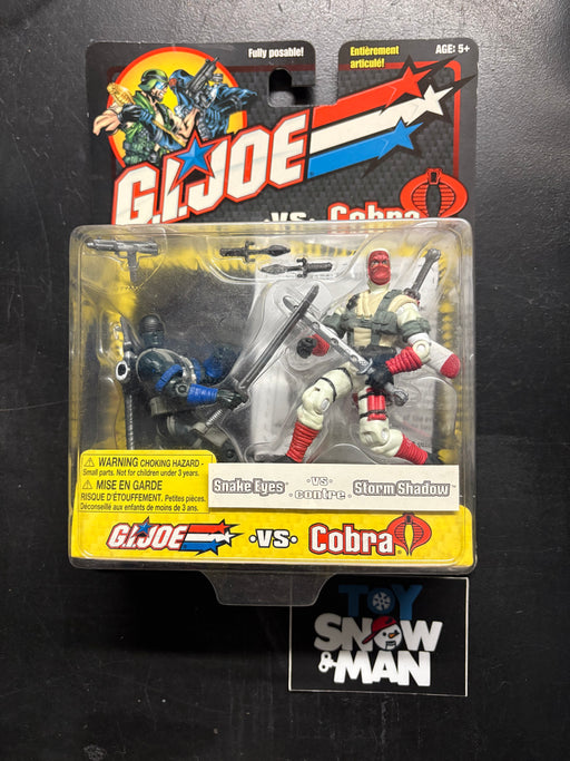G.I. Joe vs. Cobra Snake Eyes vs. Storm Shadow -  -  Super7