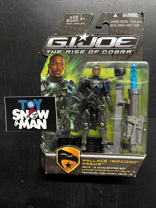 GI Joe The Rise of Cobra Wallace "Ripcord" Weems -  -  Super7