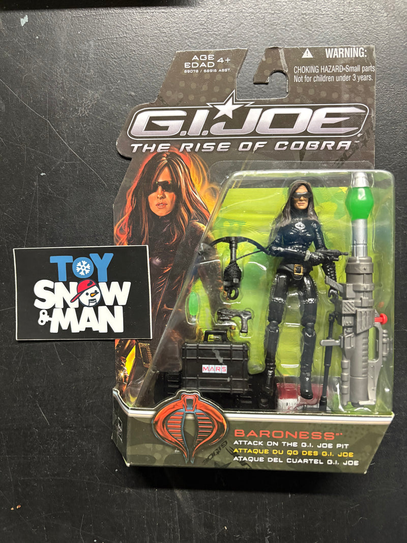 G.I. Joe The Rise of Cobra Baroness "Attack on the G.I. Joe Pit" -  -  Super7