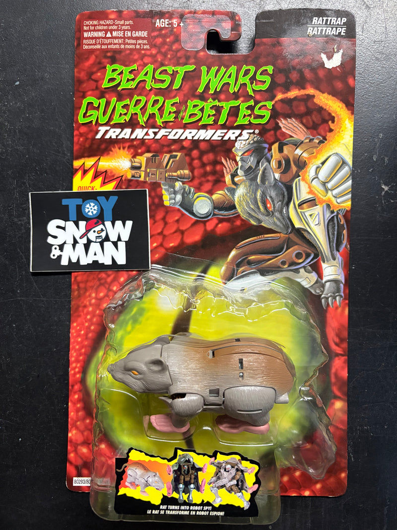 1995 Kenner Transformers Vintage Beast Wars Rattrap - Collectables > Action Figures > toys -  Hasbro