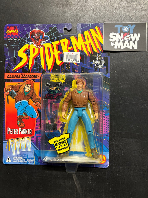 1994 Toy Biz Spider-Man Animated Series Peter Parker - Action & Toy Figures -  Toy Biz