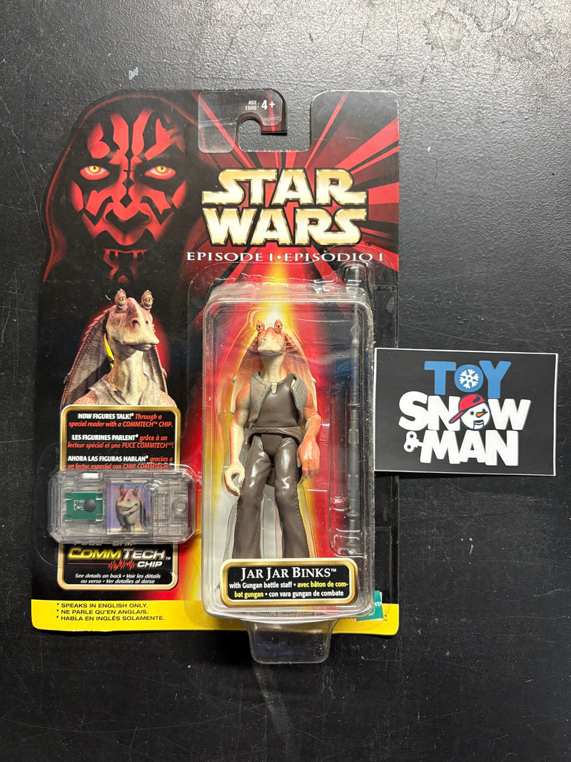 Star Wars Episode I Jar Jar Binks "speaks in  English only" - Action & Toy Figures -  Hasbro