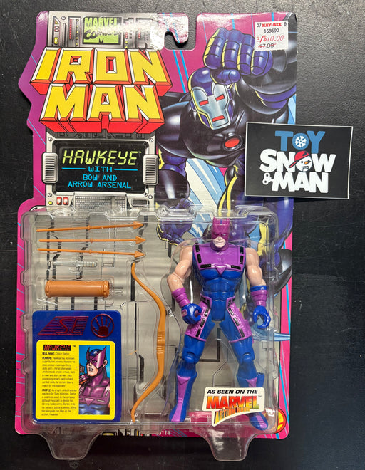 1995 Toy Biz Marvel Comics Iron Man series Hawkeye - Action & Toy Figures -  Toy Biz