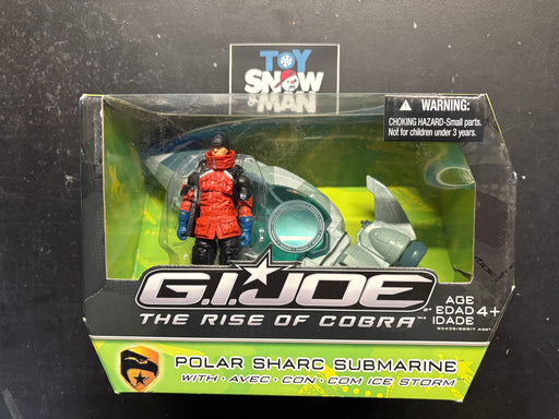 G.I. Joe: The Rise of Cobra Polar SHARC Submarine with Ice Storm -  -  Super7