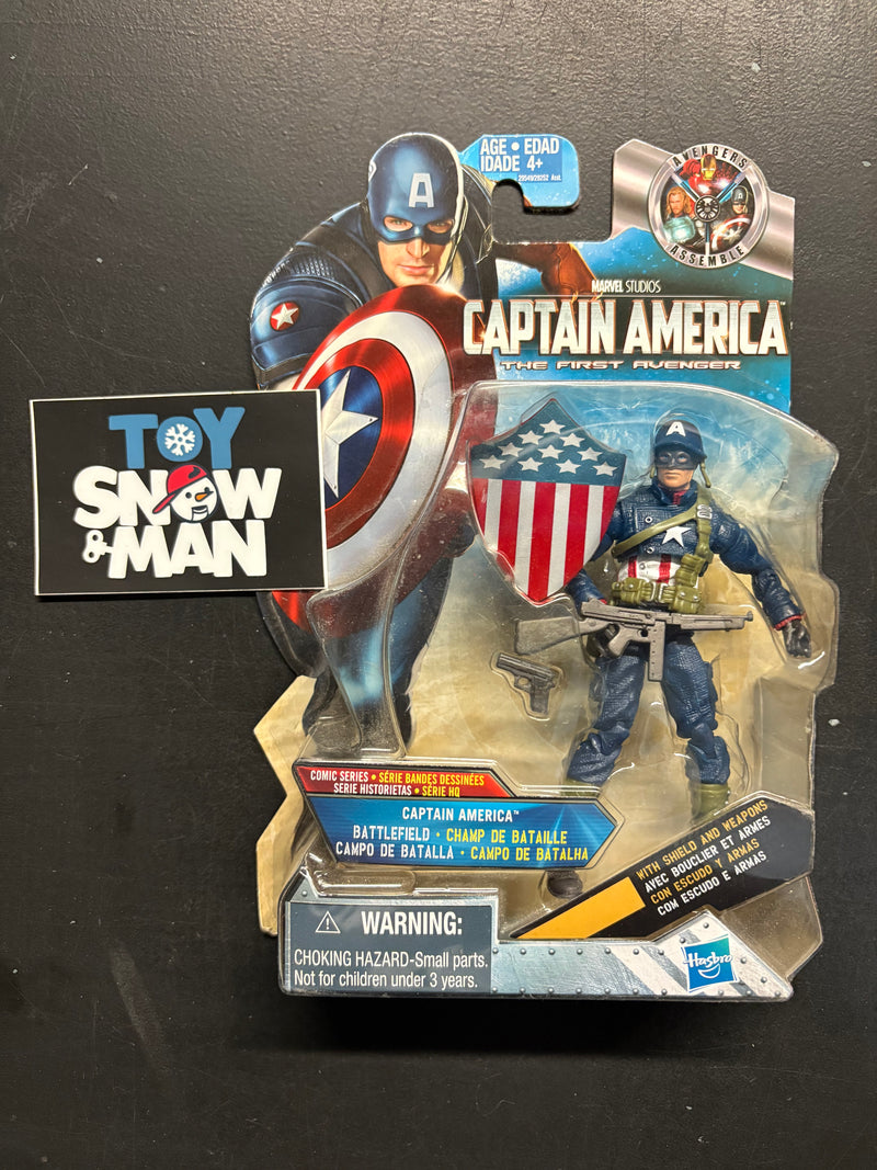 Hasbro Captain America The First Avenger Battlefield Comic Series - Collectables > Action Figures > toy -  Hasbro