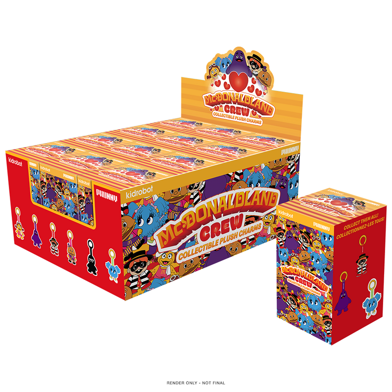 McDonald's Plush Charms - Box of 12 Random Blind Box (Preorder Q1 2027)