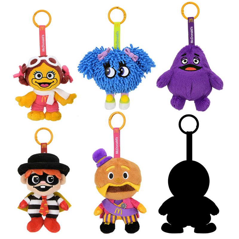 McDonald's Plush Charms - Single Random Blind Box (Preorder Q1 2027)