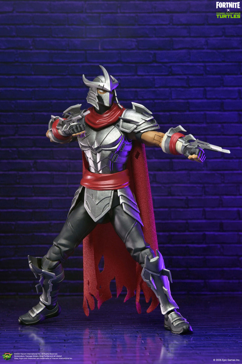 TMNT - Fortnite/Teenage Mutant Ninja Turtles - 7 Inch Scale Action Figure - Shredder (Preorder Q4 2026) - Collectables > Action Figures > toys -  Neca