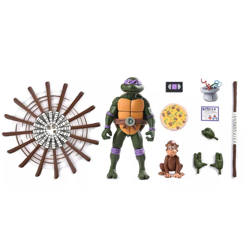 Teenage Mutant Ninja Turtles - Turtles Pizza Club - Cartoon Turtles Set of 4 - Collectables > Action Figures > toys -  Neca