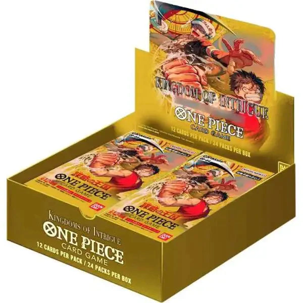 One Piece Kingdoms of Intrigue - Booster - Card Games > Collectables > TCG > CCG -  Bandai