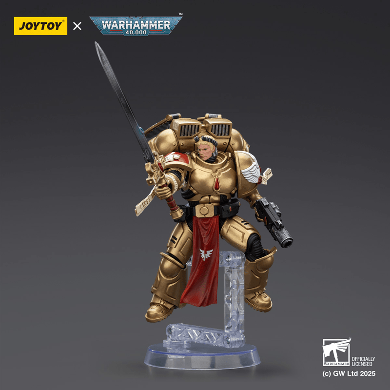 JoyToy - Warhammer 40K - Blood Angels - Sanguinary Guard 1 with Inferno Pistol and Encarmine Blade - Collectables > Action Figures > toys -  Joy Toy