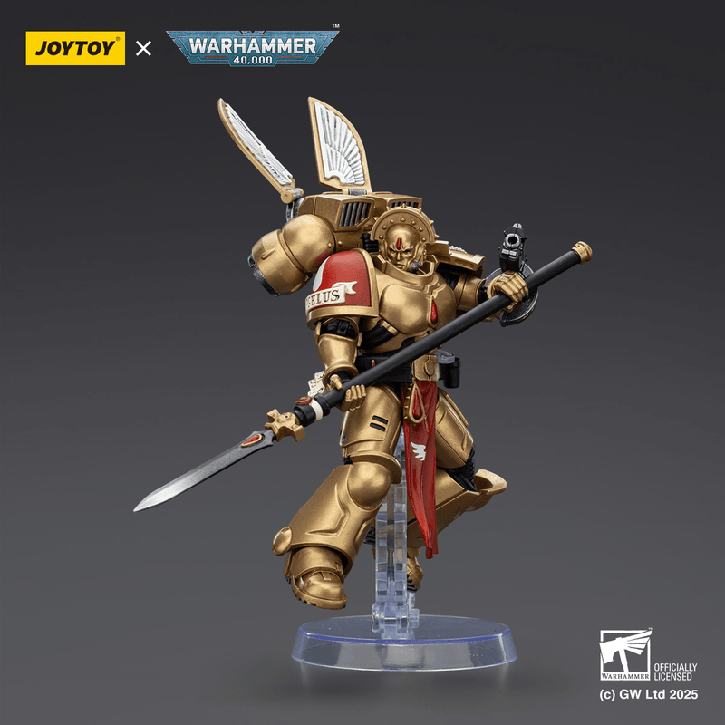 JoyToy - Warhammer 40K - Blood Angels - Sanguinary Guard 2 with Angelus Boltgun and Encarmine Spear - Collectables > Action Figures > toys -  Joy Toy