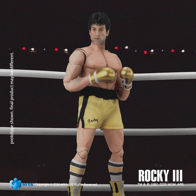 Rocky III - Rocky Balboa (Boxer Ver.) 1/12 Scale Action Figure (Preorder Dec 2026)