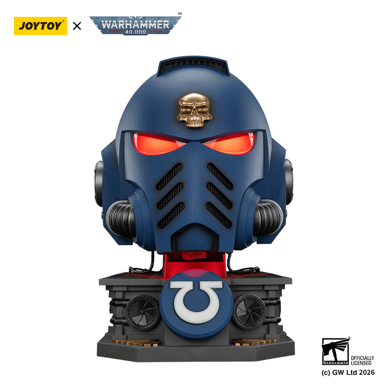 JOYTOY - Ultramarines Captain MkX Helmet & Display Stand (Preorder Q3 2026) - Action & Toy Figures -  Joy Toy