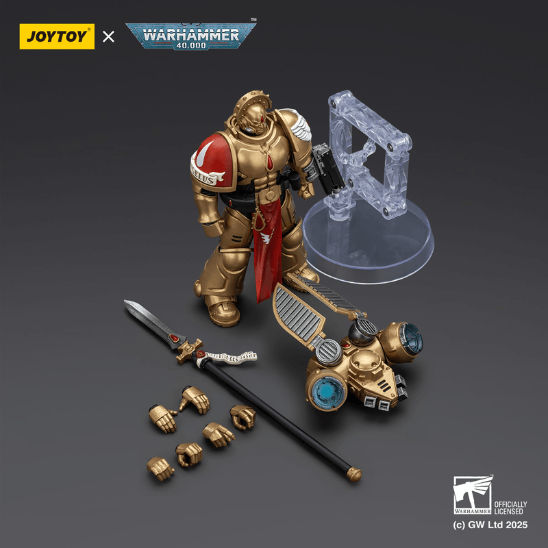JoyToy - Warhammer 40K - Blood Angels - Sanguinary Guard 2 with Angelus Boltgun and Encarmine Spear - Collectables > Action Figures > toys -  Joy Toy