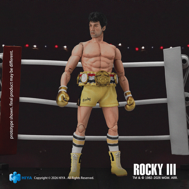 Rocky III - Rocky Balboa (Boxer Ver.) 1/12 Scale Action Figure (Preorder Dec 2026)