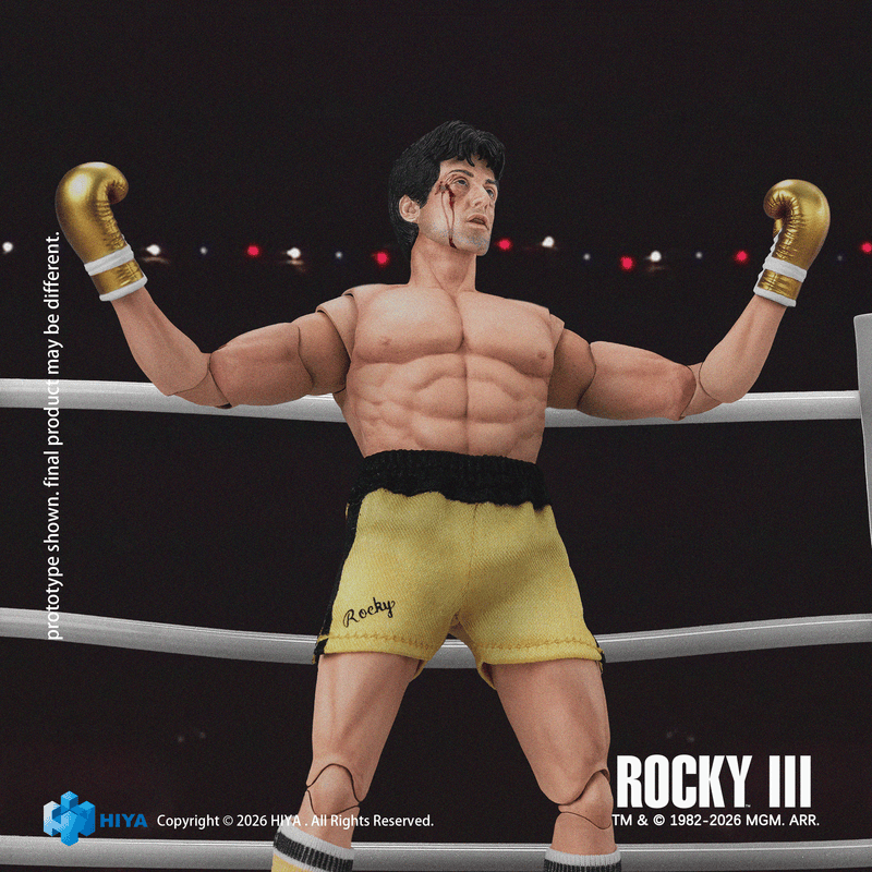 Rocky III - Rocky Balboa (Boxer Ver.) 1/12 Scale Action Figure (Preorder Dec 2026)