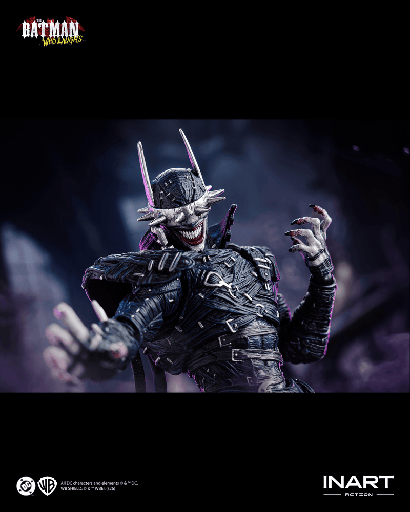 INART Action - Dark Nights: Metal - The Batman Who Laughs Action Figure (Preorder Dec 2026) - Collectables > Action Figures > toys -  Queen Studios