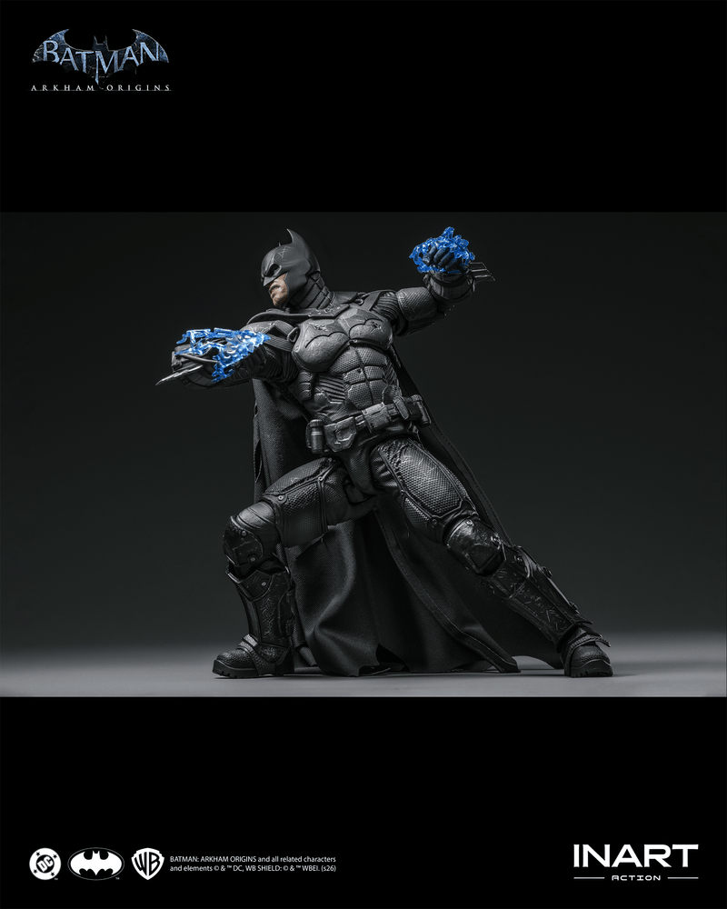 INART Action - Batman: Arkham Origins - Batman (Battle Damaged Version) (Preorder Dec 2026) - Collectables > Action Figures > toys -  Queen Studios