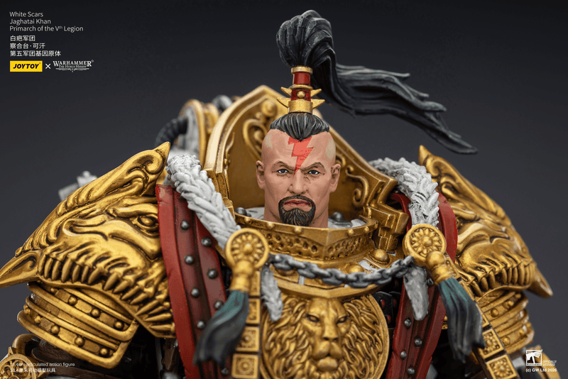 JoyToy - Warhammer 40K - White Scars - Jaghatai Khan Primarch of the Vth Legion (Preorder Q2 2026) - Collectables > Action Figures > toys -  Joy Toy
