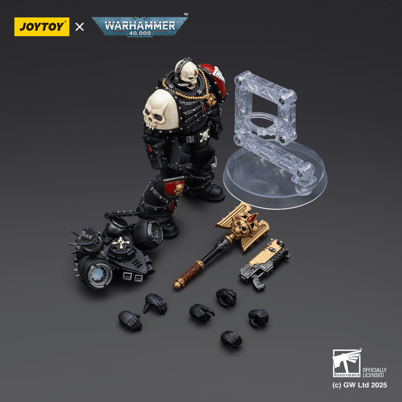 JoyToy - Warhammer 40K - Blood Angels - Lemartes with Jump Pack, Blood Crozius and Absolver Bolt Pistol - Collectables > Action Figures > toys -  Joy Toy