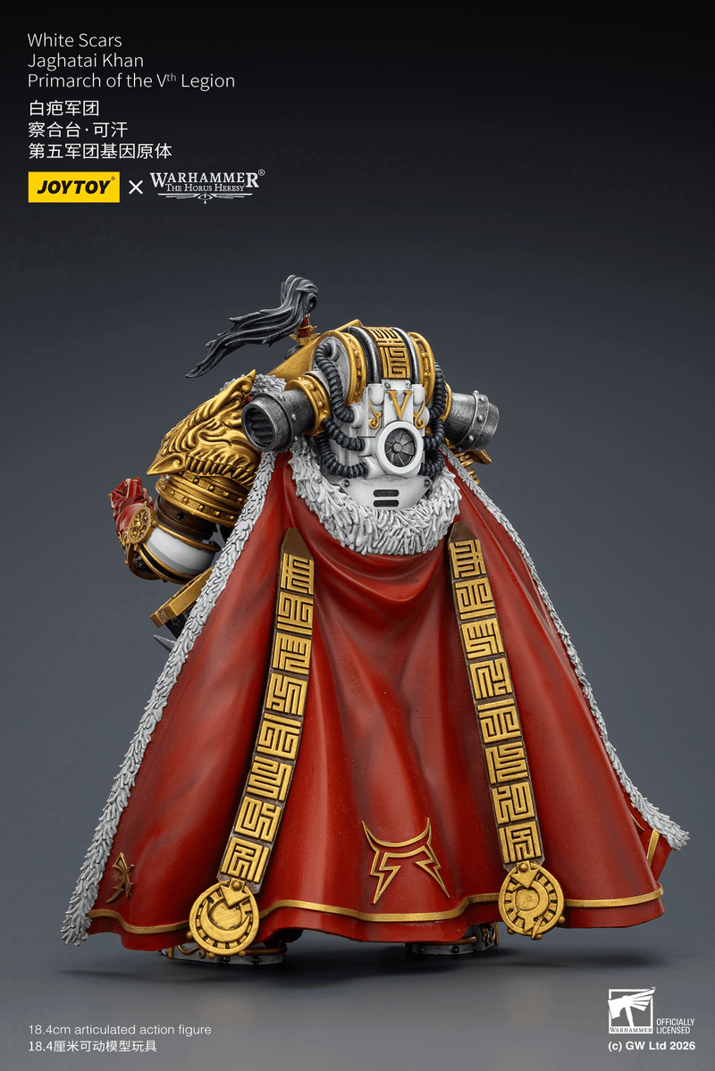 JoyToy - Warhammer 40K - White Scars - Jaghatai Khan Primarch of the Vth Legion (Preorder Q2 2026) - Collectables > Action Figures > toys -  Joy Toy
