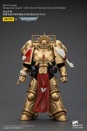 JoyToy - Warhammer 40K - Blood Angels - Sanguinary Guard 1 with Inferno Pistol and Encarmine Blade - Collectables > Action Figures > toys -  Joy Toy
