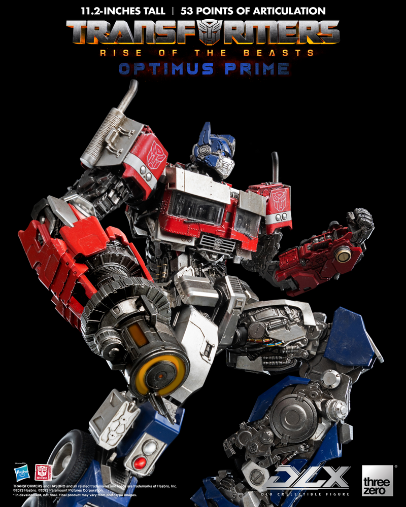 Three Zero - Transformers: Rise of the Beasts - DLX Optimus Prime (preorder Q1 2024) - Collectables > Action Figures > toys -  ThreeZero