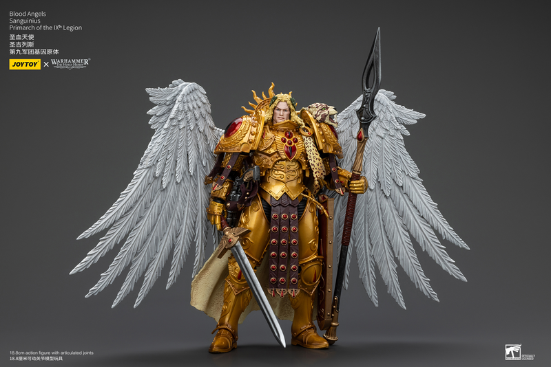 Joy Toy - Warhammer 40K - Blood Angels - Sanguinius Primarch of the IXth Legion ( preorder ) - Collectables > Action Figures > toys -  Joy Toy