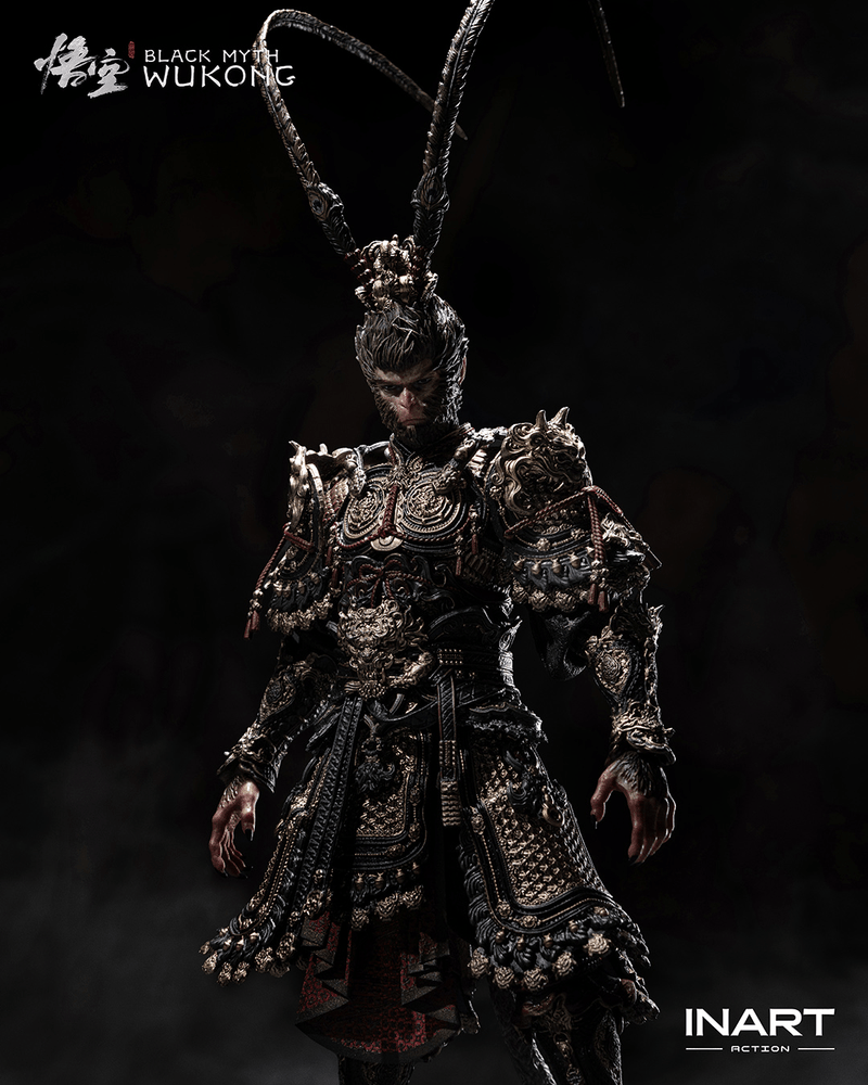 Black Myth: Wukong - InArt - Wukong (Great Sage Armor) 1/12 Scale Action Figure (Preorder Q1 2027) - Collectables > Action Figures > toys -  Queen Studios