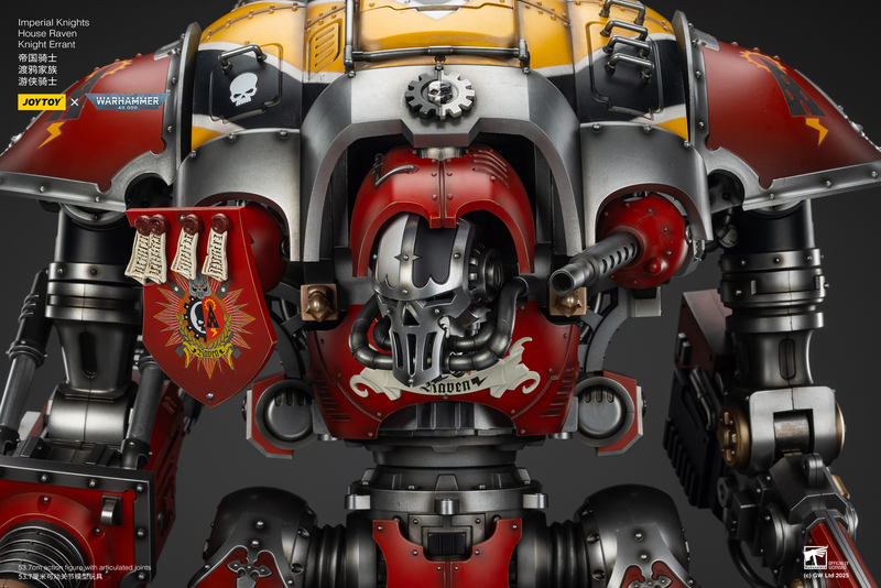 Warhammer 40K - Imperial Knights - House Raven Knight Errant (Preorder December 2025) - Collectables > Action Figures > toys -  Joy Toy