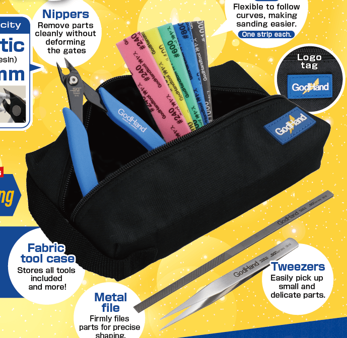 GodHand - Plastic Model Starter Tool Set - Model Kit > Collectable > Gunpla > Hobby -  GodHand