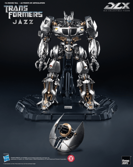 Transformers DLX Scale Collectible Series Jazz Action Figure (Preorder March/April 2026) - Collectables > Action Figures > toys -  ThreeZero