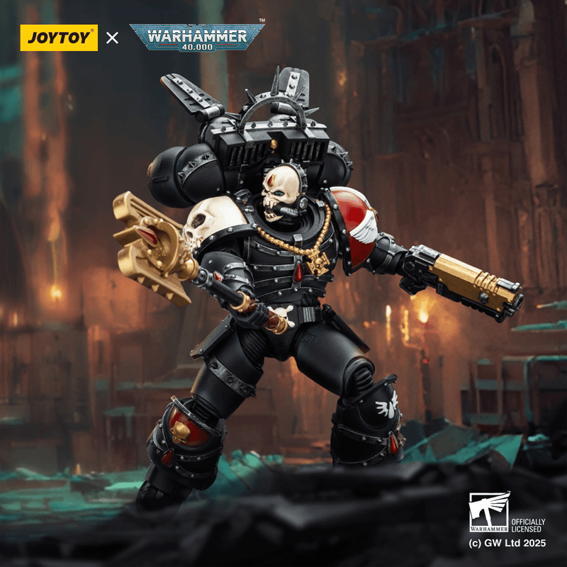 JoyToy - Warhammer 40K - Blood Angels - Lemartes with Jump Pack, Blood Crozius and Absolver Bolt Pistol - Collectables > Action Figures > toys -  Joy Toy