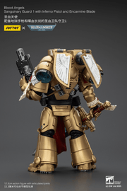 JoyToy - Warhammer 40K - Blood Angels - Sanguinary Guard 1 with Inferno Pistol and Encarmine Blade - Collectables > Action Figures > toys -  Joy Toy