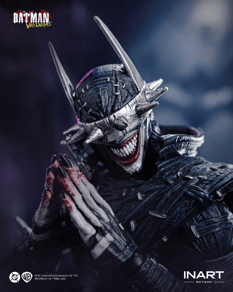 INART Action - Dark Nights: Metal - The Batman Who Laughs Action Figure (Preorder Dec 2026) - Collectables > Action Figures > toys -  Queen Studios