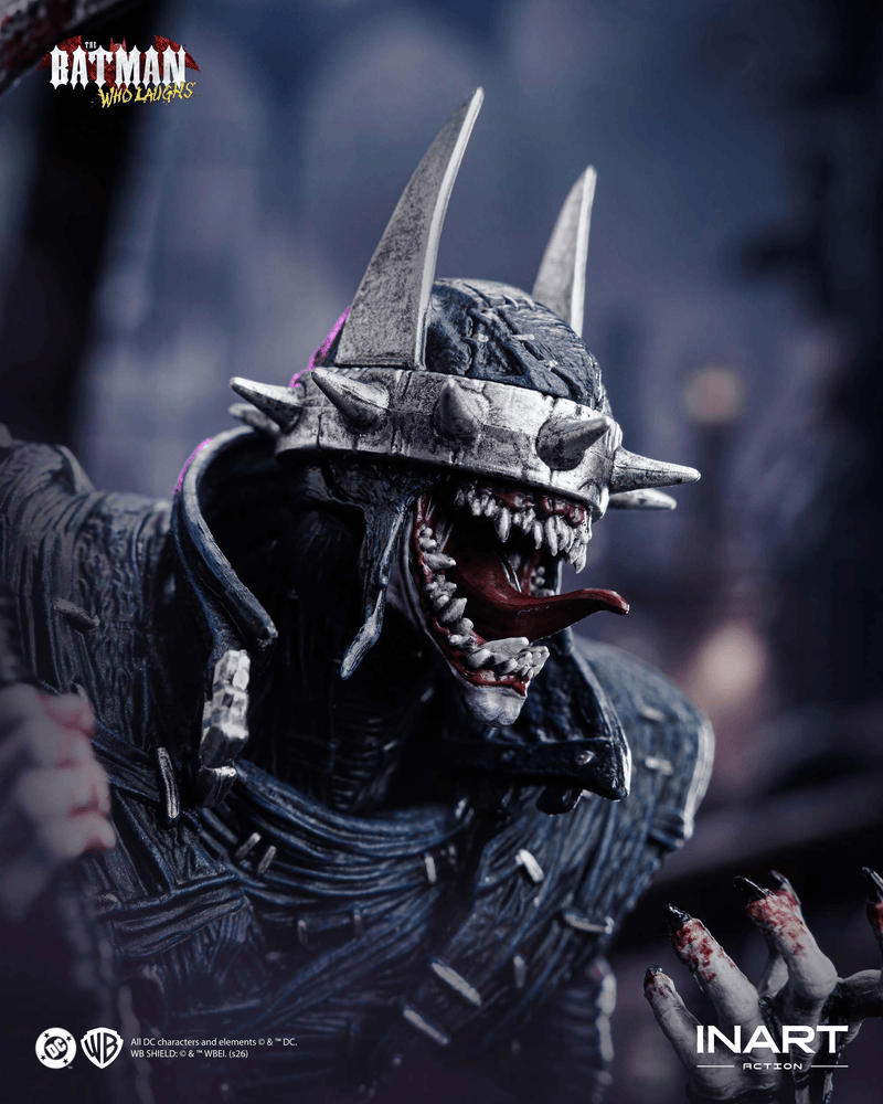 INART Action - Dark Nights: Metal - The Batman Who Laughs Action Figure (Preorder Dec 2026) - Collectables > Action Figures > toys -  Queen Studios