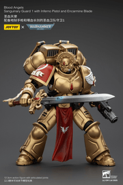 JoyToy - Warhammer 40K - Blood Angels - Sanguinary Guard 1 with Inferno Pistol and Encarmine Blade - Collectables > Action Figures > toys -  Joy Toy