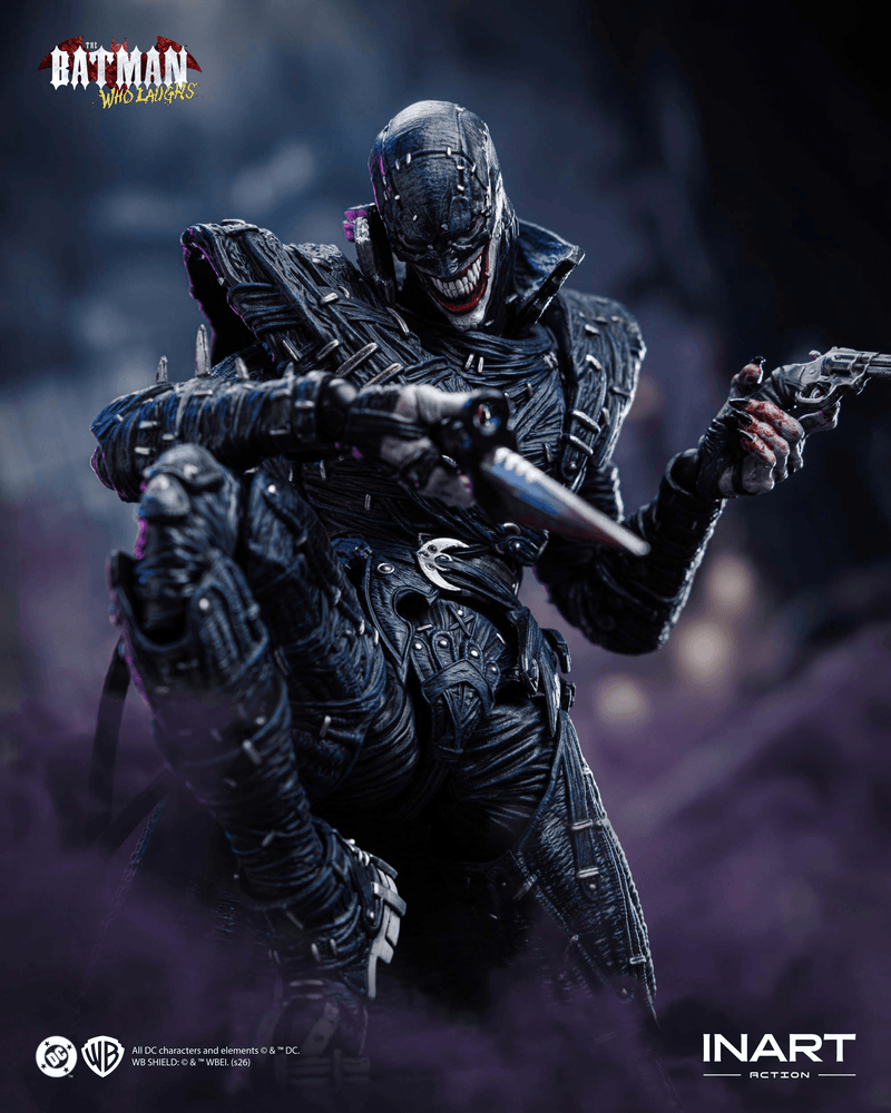 INART Action - Dark Nights: Metal - The Batman Who Laughs Action Figure (Preorder Dec 2026) - Collectables > Action Figures > toys -  Queen Studios
