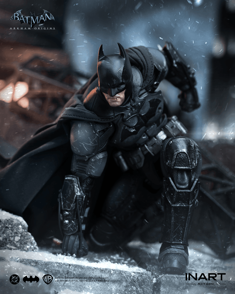 INART Action - Batman: Arkham Origins - Batman (Battle Damaged Version) (Preorder Dec 2026) - Collectables > Action Figures > toys -  Queen Studios