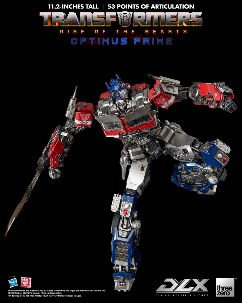 Three Zero - Transformers: Rise of the Beasts - DLX Optimus Prime (preorder Q1 2024) - Collectables > Action Figures > toys -  ThreeZero