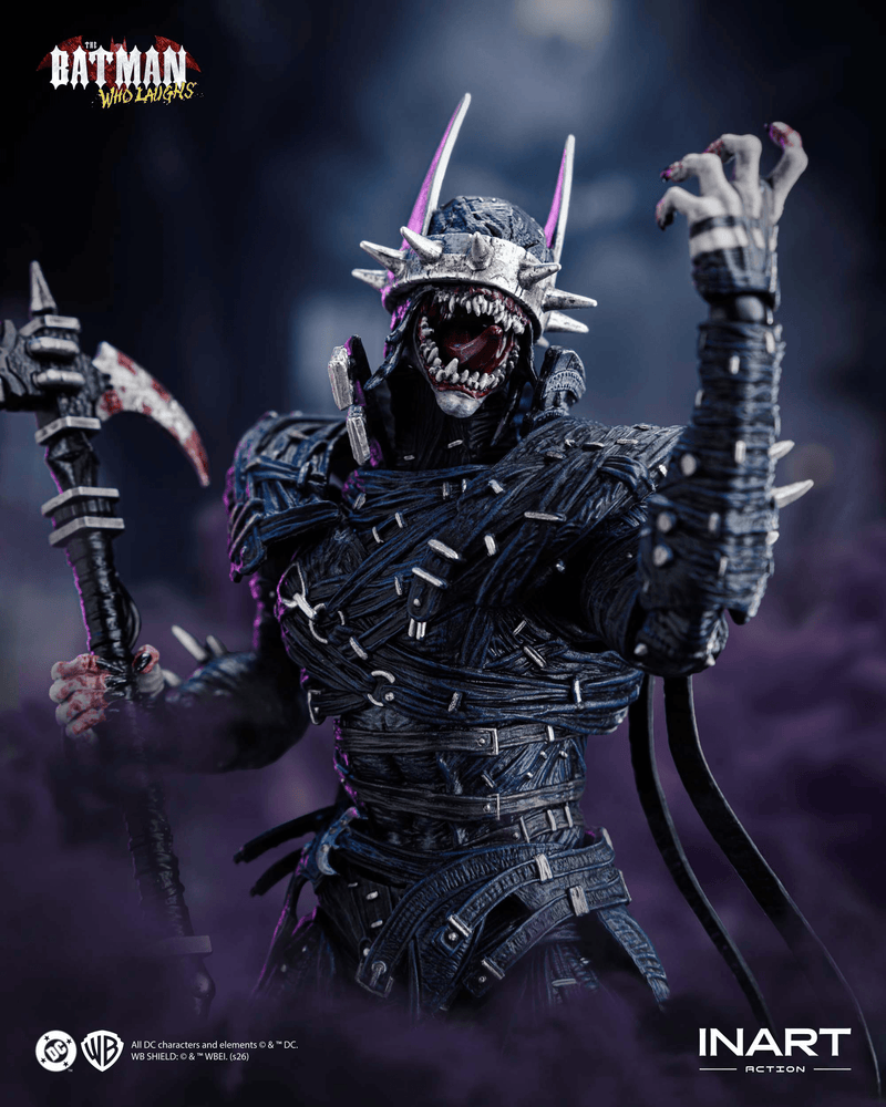 INART Action - Dark Nights: Metal - The Batman Who Laughs Action Figure (Preorder Dec 2026) - Collectables > Action Figures > toys -  Queen Studios