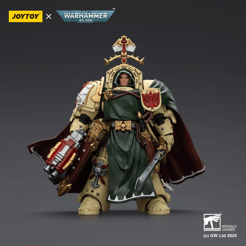 JoyToy - Warhammer 40K - Dark Angels - Belial, Grand Master of the Deathwing with the Sword of Silence and Storm Bolter - Collectables > Action Figures > toys -  Joy Toy
