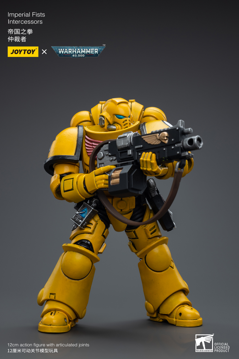 JoyToy - Warhammer 40K - Imperial Fists Intercessors - Ver. 2 (preorder) - Collectables > Action Figures > toys -  Joy Toy