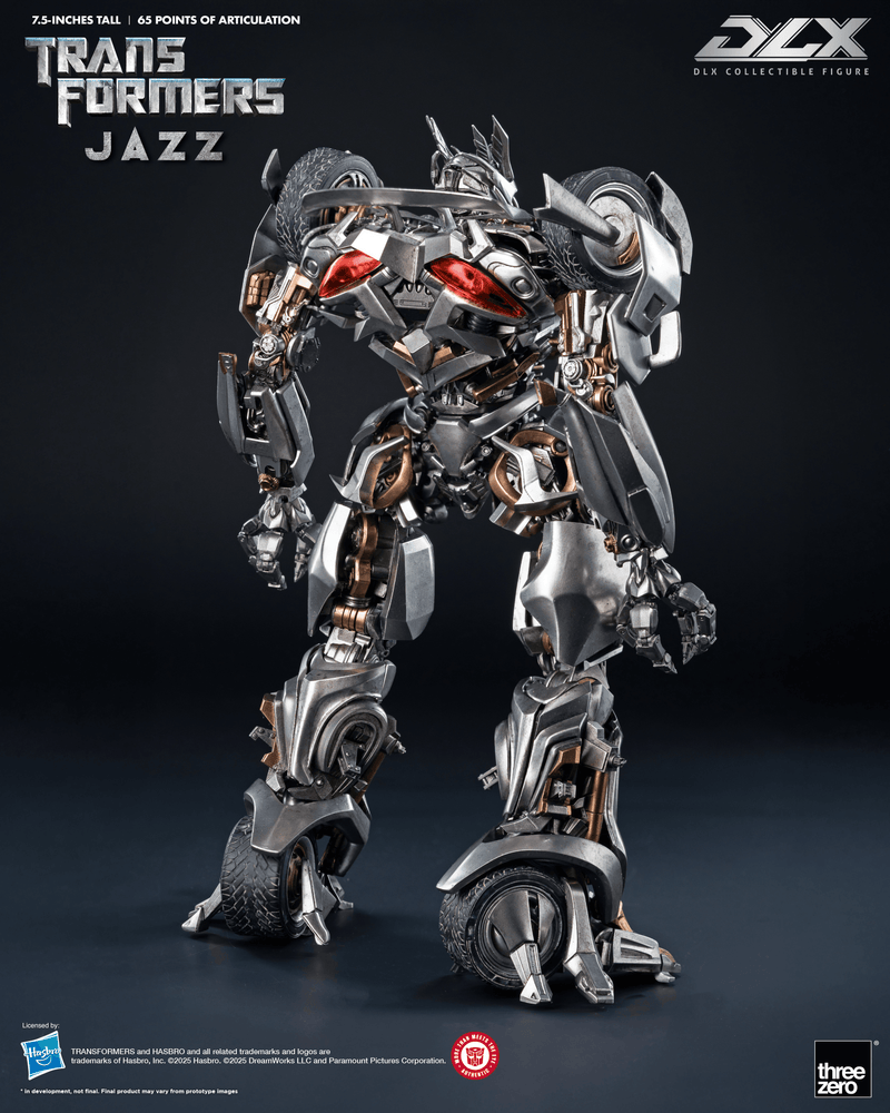 Transformers DLX Scale Collectible Series Jazz Action Figure (Preorder March/April 2026) - Collectables > Action Figures > toys -  ThreeZero