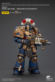 Warhammer 40K - Ultramarines - Relic Secundus Armour with Artificer Bolt Rifle, Chainsword and Bolt Pistol (Preorder December 2025) - Collectables > Action Figures > toys -  Joy Toy